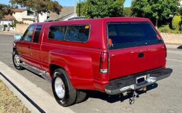 Chevrolet-Silverado-3500-1990-Crimson-red-Tan-96818-7