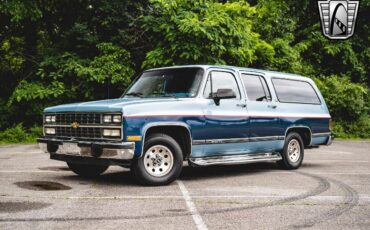 Chevrolet-Suburban-1991-Blue-Blue-244006-2