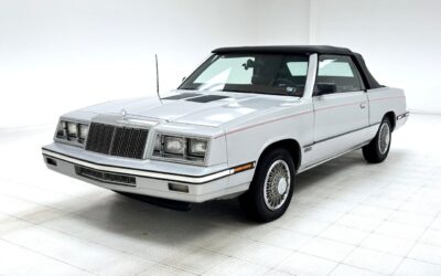 Chrysler LeBaron Cabriolet 1985 à vendre