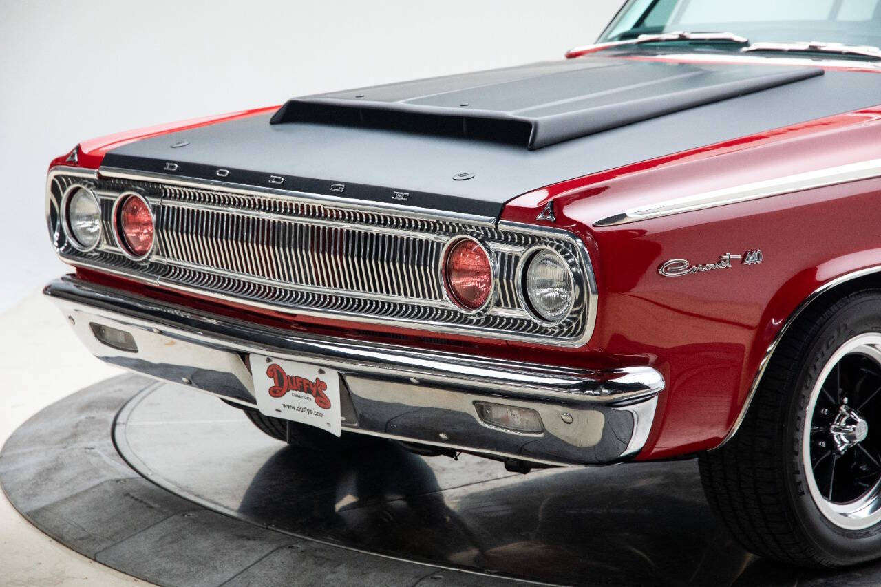 Dodge-400-Coupe-1965-Red-Black-98679-7