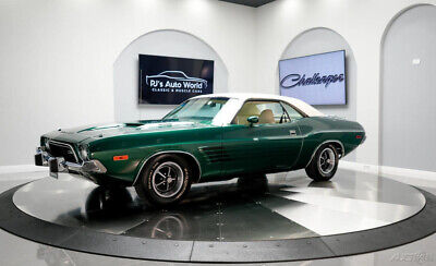 Dodge-Challenger-1974-Green-White-79524-8