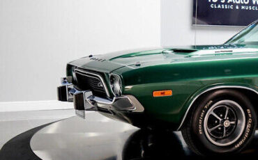 Dodge-Challenger-1974-Green-White-79524-9