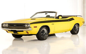 Dodge-Challenger-Cabriolet-1971-Yellow-Black-0-2