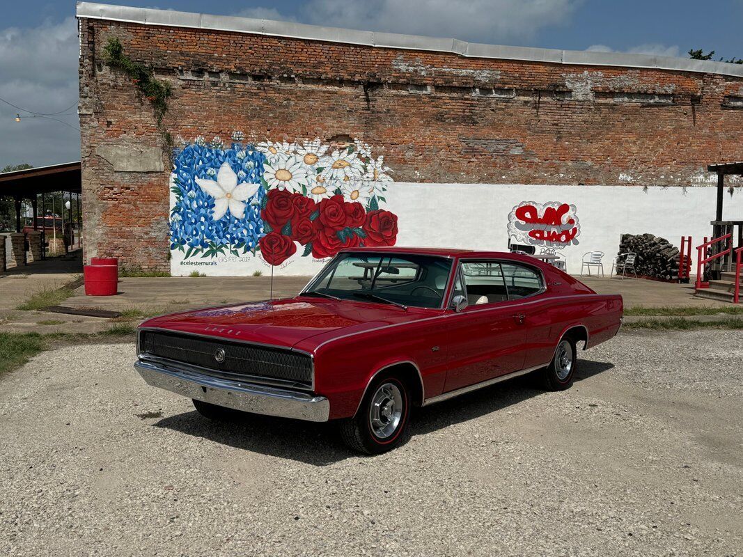 Dodge-Charger-1966-Red-White-0-1