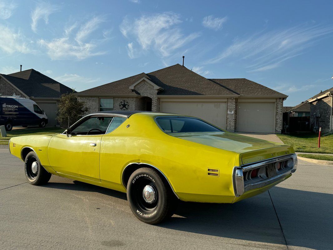 Dodge-Charger-1971-Yellow-Black-0-1