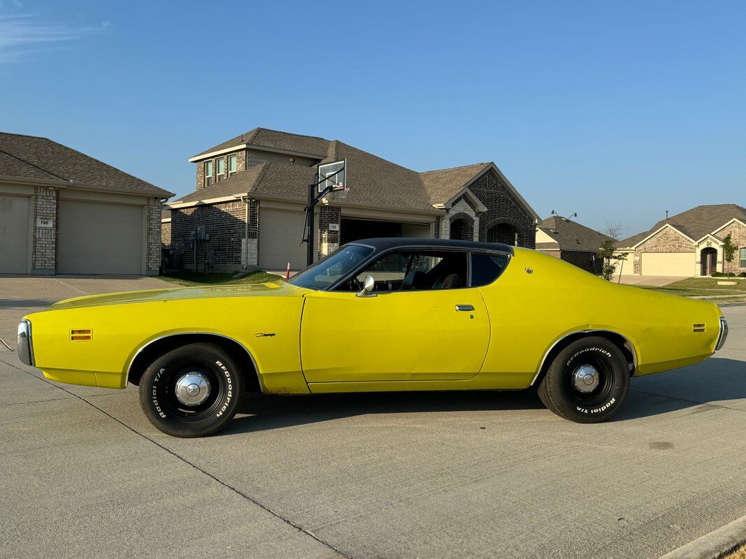 Dodge-Charger-1971-Yellow-Black-0-15