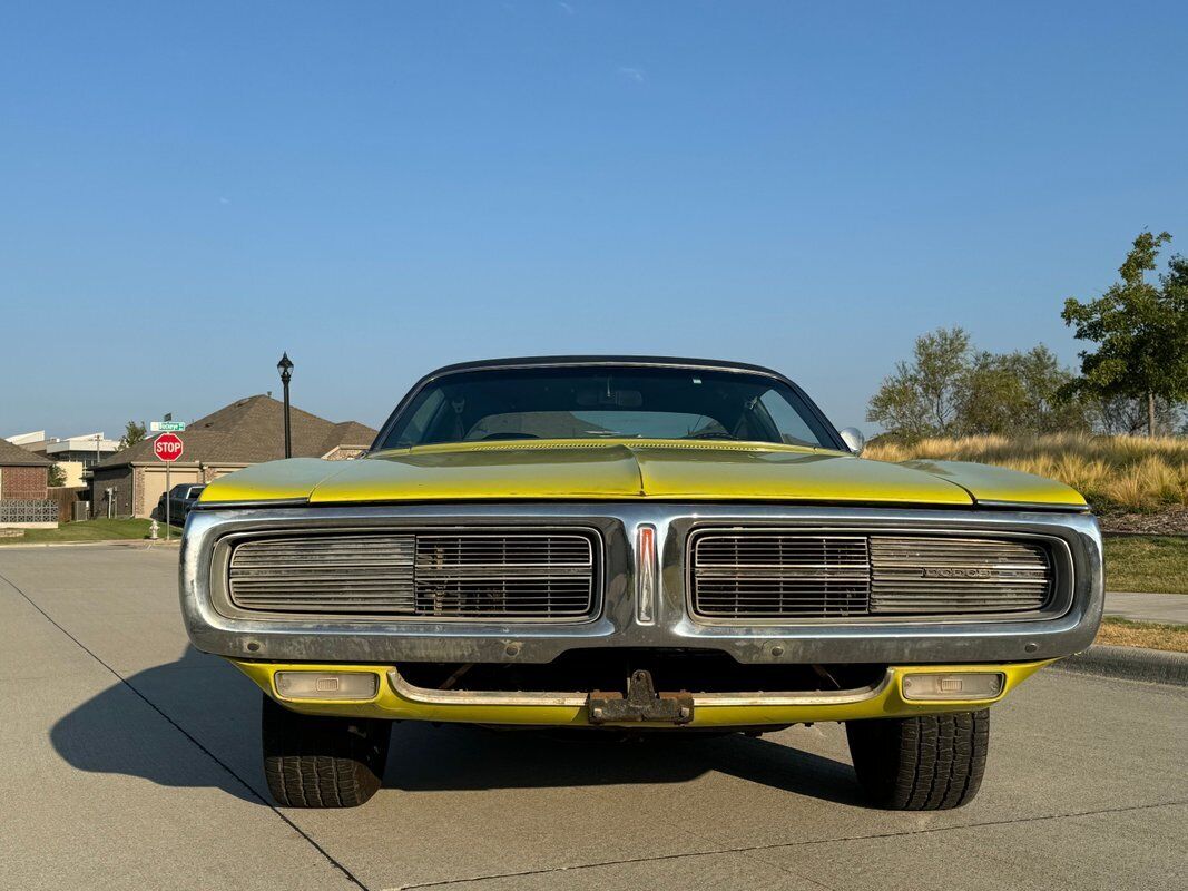 Dodge-Charger-1971-Yellow-Black-0-2