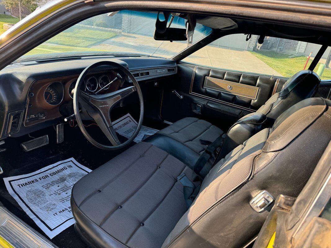 Dodge-Charger-1971-Yellow-Black-0-7