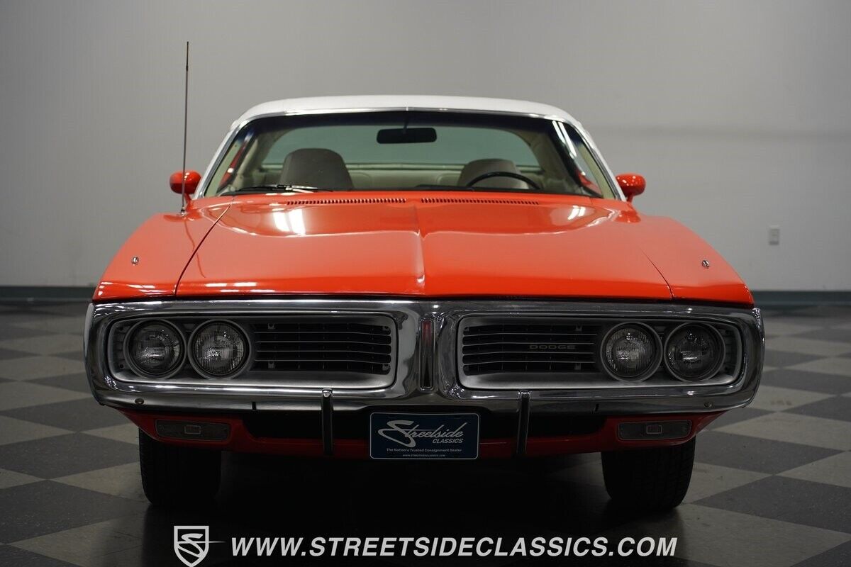 Dodge-Charger-1972-Orange-White-104899-5