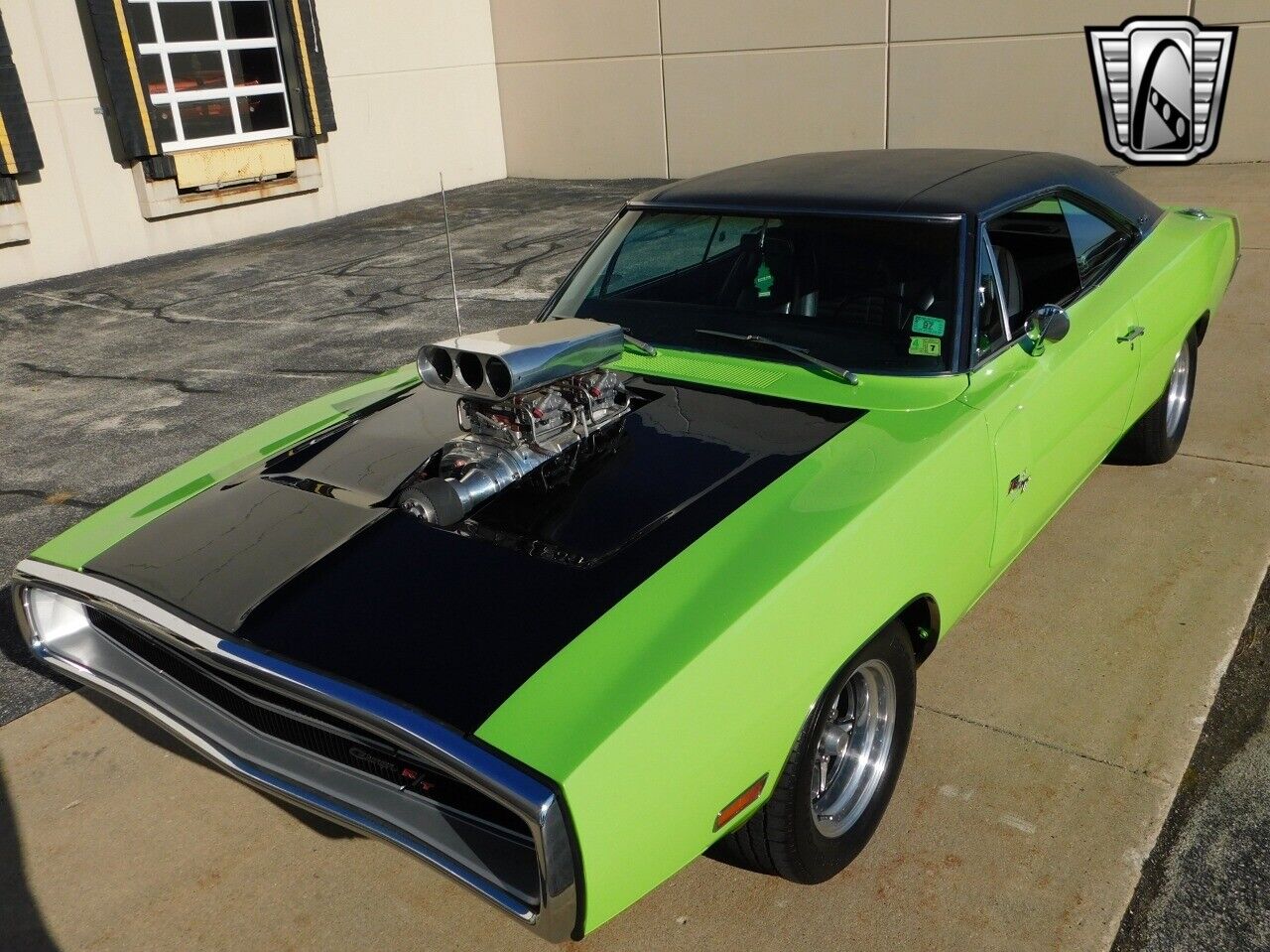 Dodge-Charger-Coupe-1970-Green-Black-121977-3