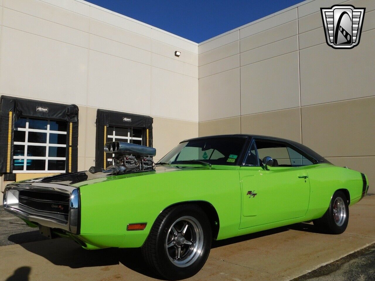 Dodge-Charger-Coupe-1970-Green-Black-121977-6