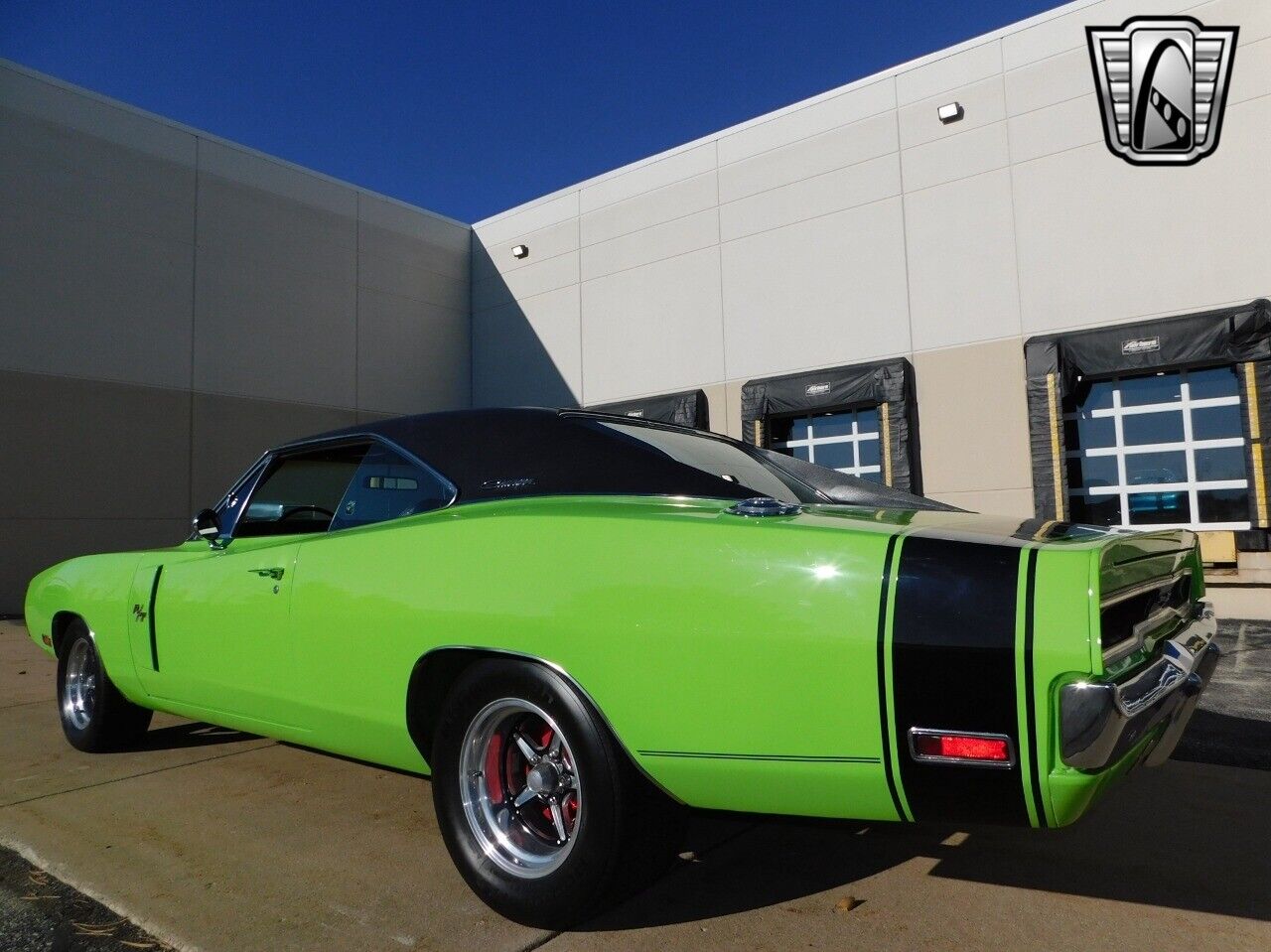 Dodge-Charger-Coupe-1970-Green-Black-121977-7