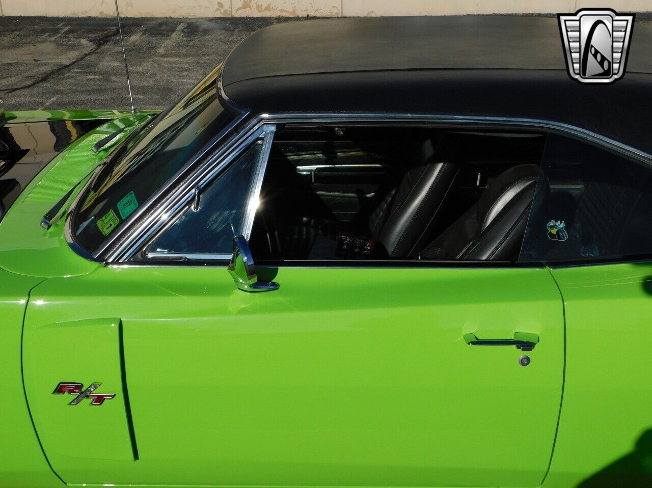 Dodge-Charger-Coupe-1970-Green-Black-121977-9