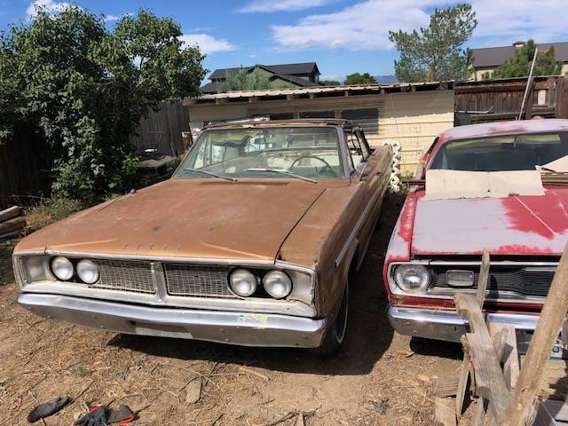 Dodge-Coronet-1966-brown-17881-9