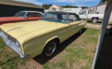 Dodge-Coronet-Cabriolet-1966-Yellow-White-138951-2