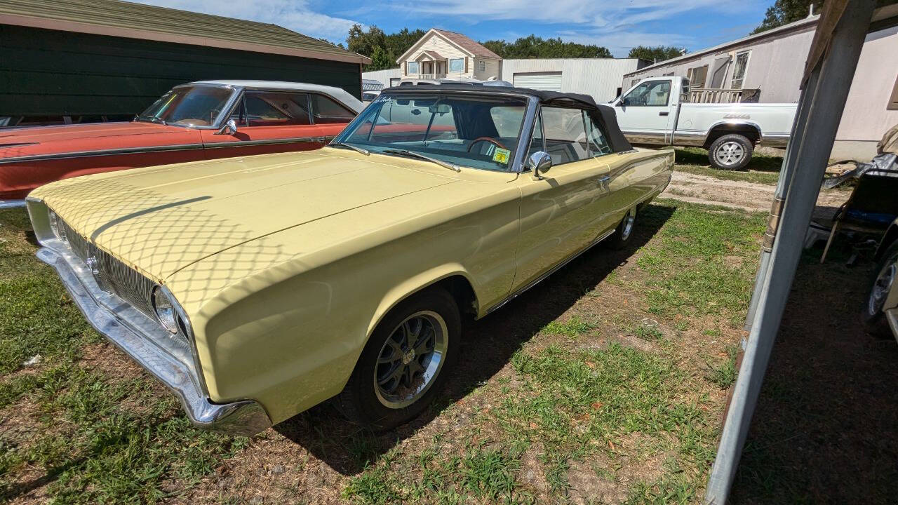 Dodge-Coronet-Cabriolet-1966-Yellow-White-138951-2