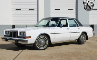 Dodge-Diplomat-Berline-1984-White-Gray-78459-2