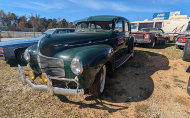 Dodge-Sedan-Berline-1940-Green-Beige-18567