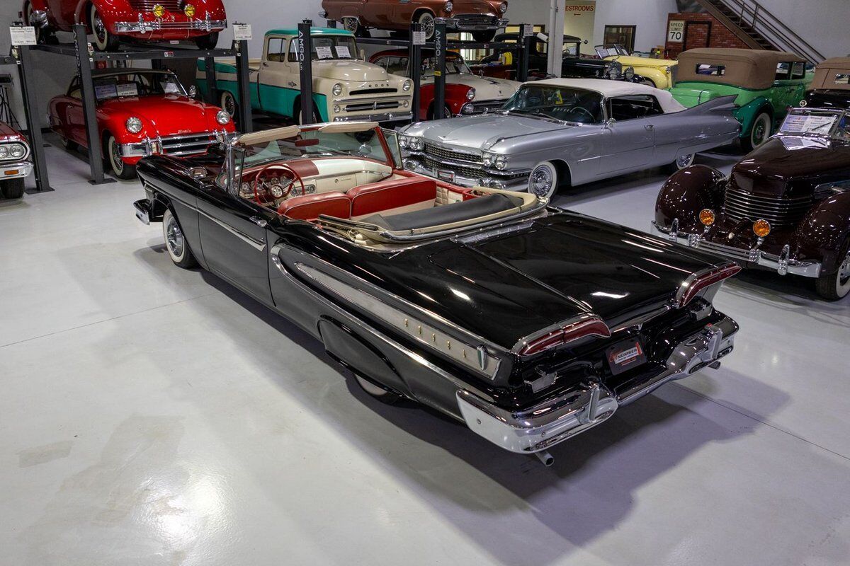 Edsel-Citation-Convertible-Cabriolet-1958-Black-Red-125650-10