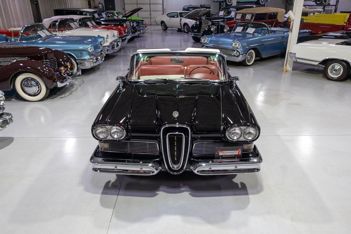 Edsel-Citation-Convertible-Cabriolet-1958-Black-Red-125650-5