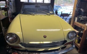 Fiat-124-Spider-Cabriolet-1969-Yellow-Black-756406-5