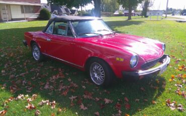 Fiat-124-Spider-Cabriolet-1981-Red-Black-90767-3