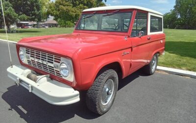 Ford Bronco Cabriolet 1966 à vendre