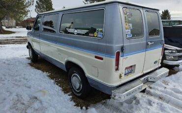 Ford-Econoline-cargo-van-1986-blue-81740-5