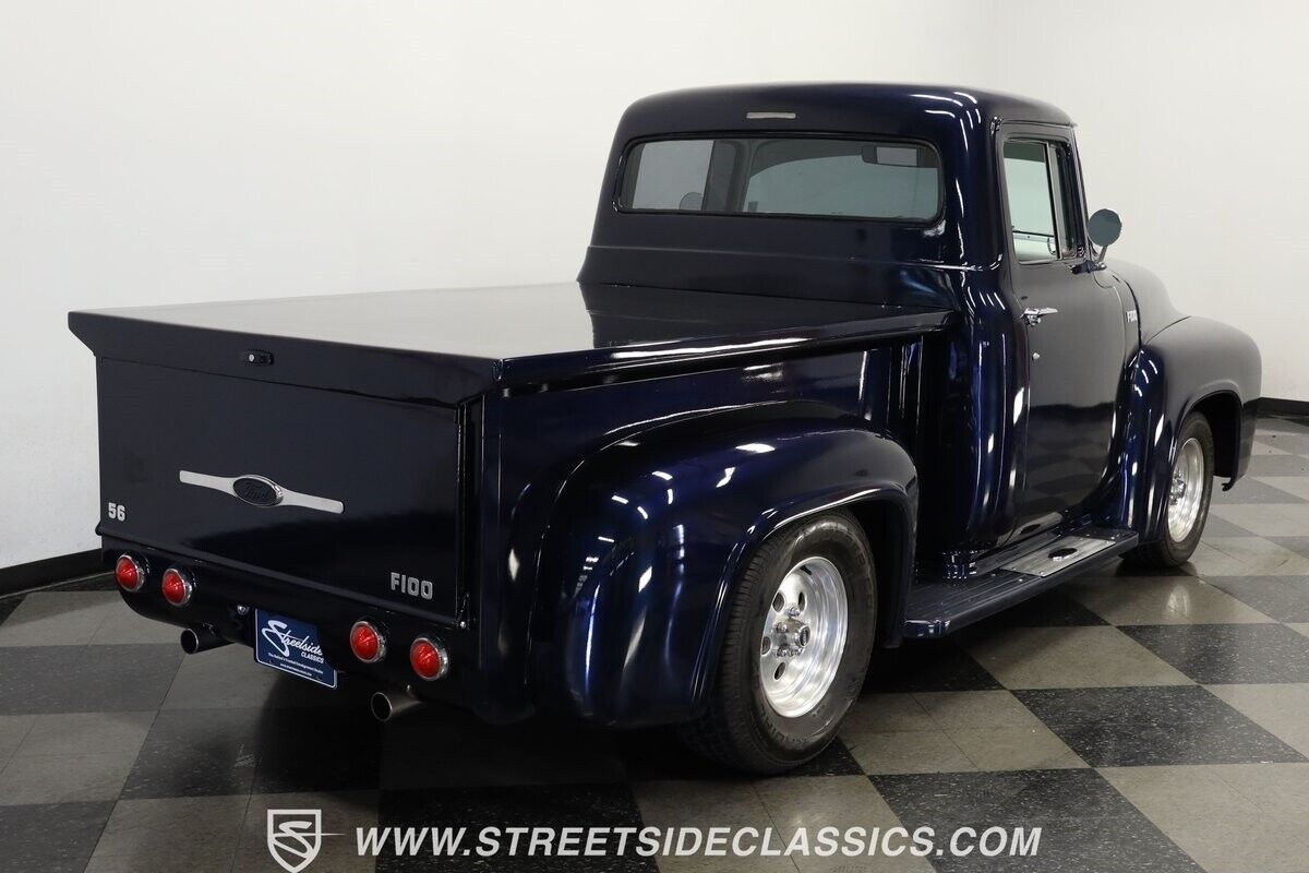 Ford-F-100-Pickup-1956-Blue-Beige-0-10