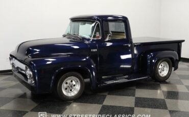 Ford-F-100-Pickup-1956-Blue-Beige-0-5