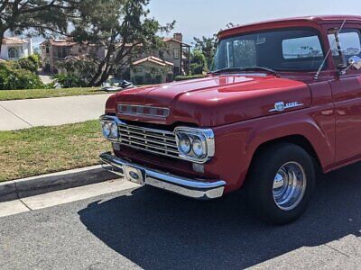 Ford-F-100-Pickup-1959-Burgundy-Black-8047-1