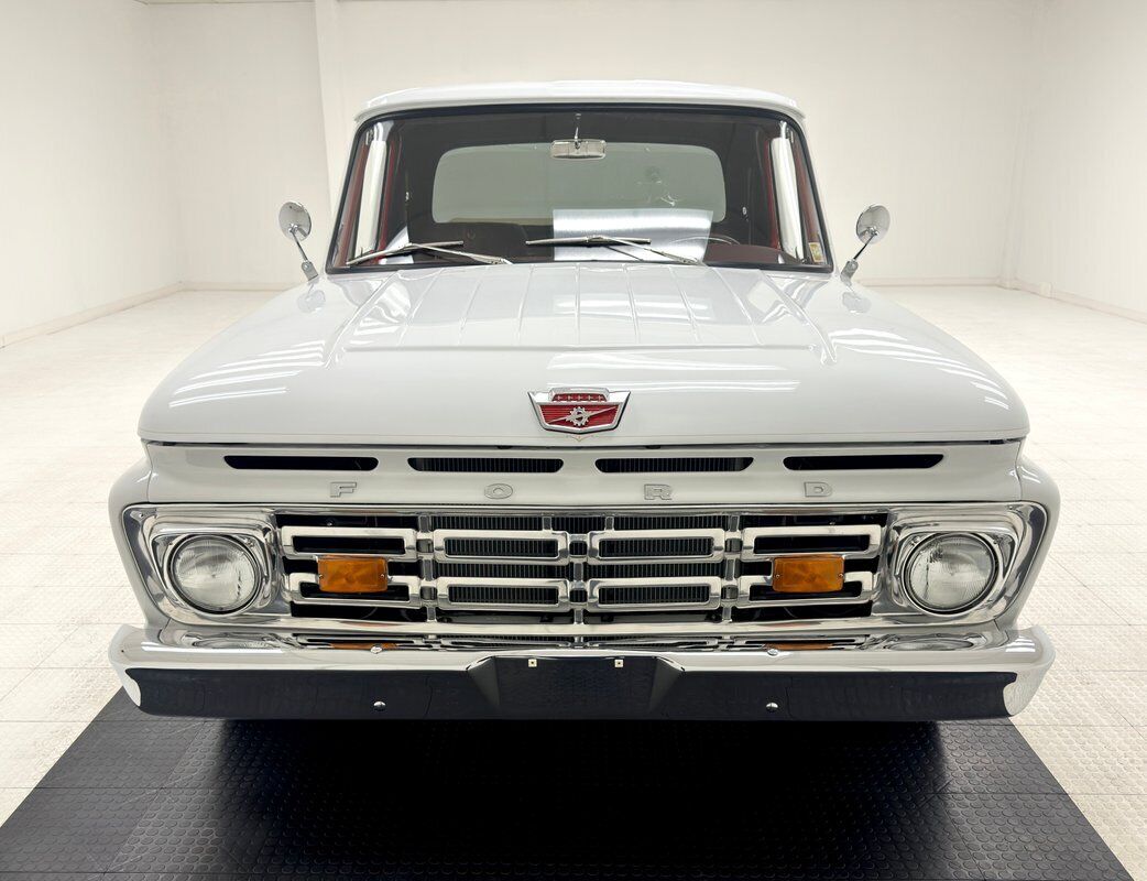 Ford-F-100-Pickup-1964-White-Brown-843-8