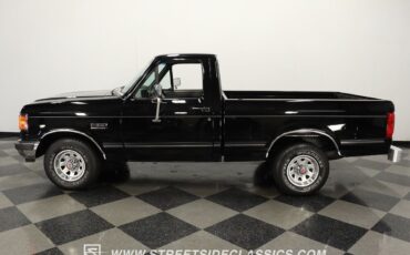 Ford-F-150-Pickup-1991-Black-Gray-703-2