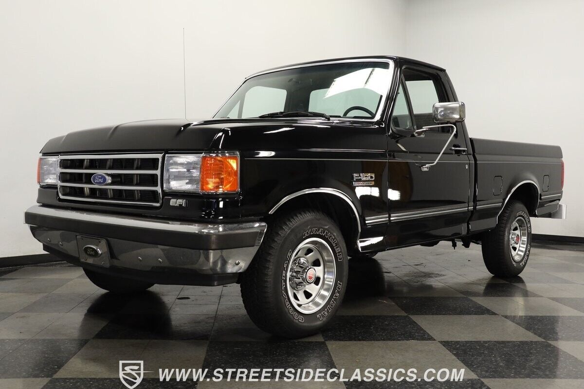 Ford-F-150-Pickup-1991-Black-Gray-703-21