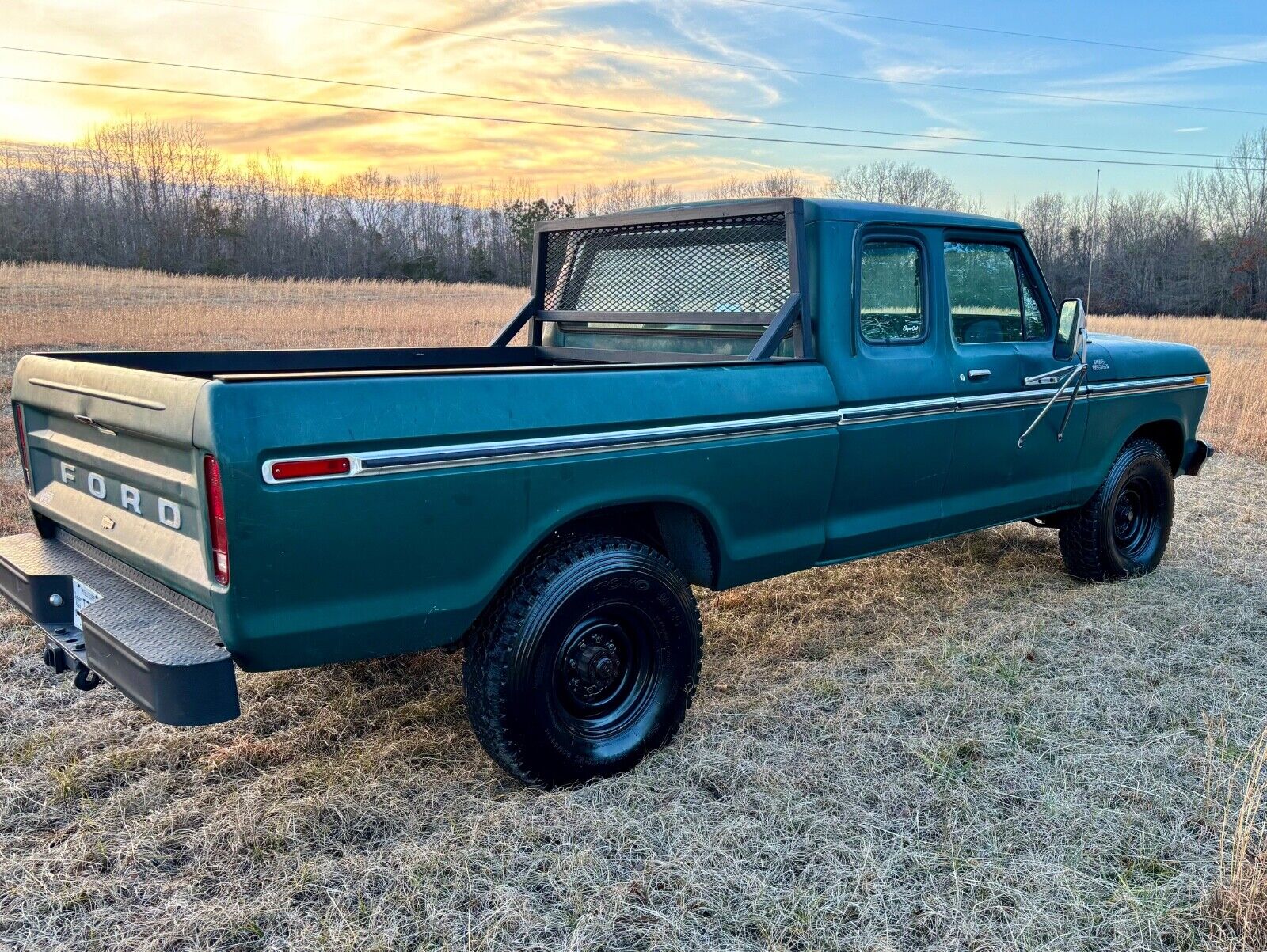 Ford-F-250-1978-Green-Green-145243-5