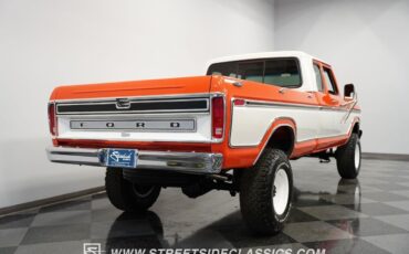 Ford-F-250-Pickup-1978-Orange-Tan-32-10