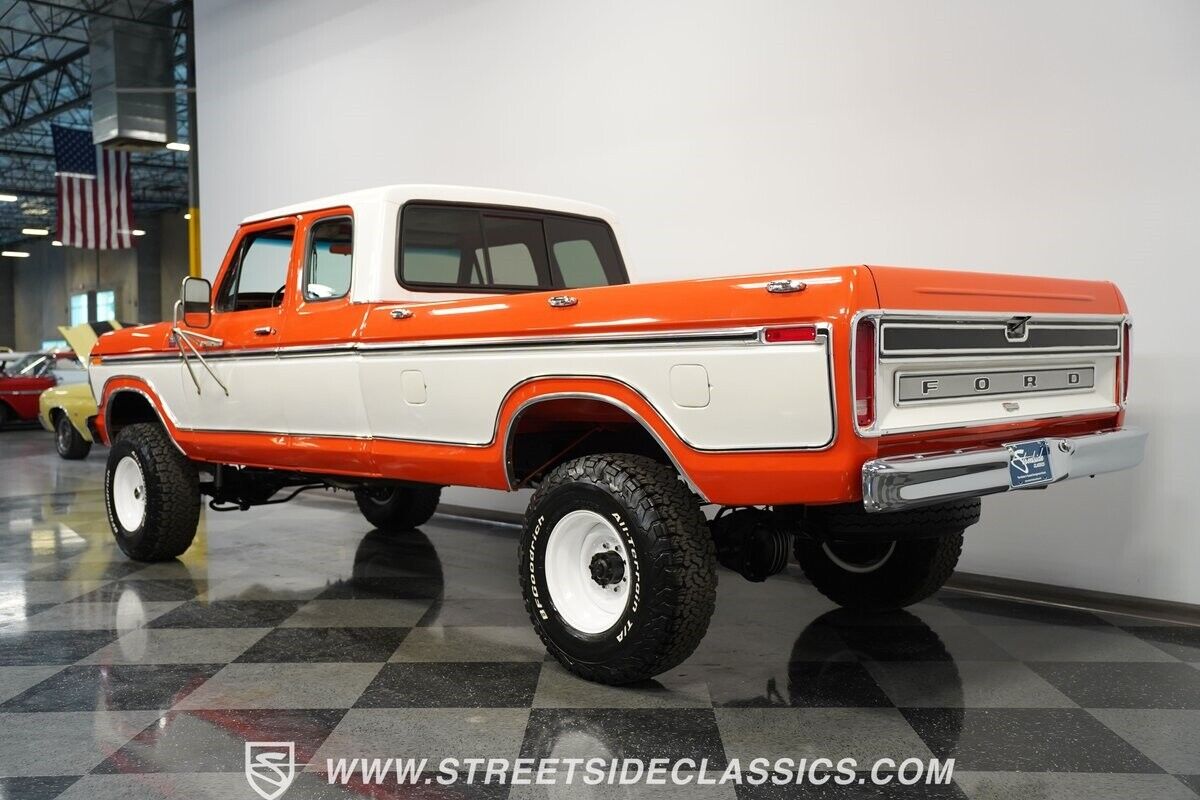 Ford-F-250-Pickup-1978-Orange-Tan-32-6