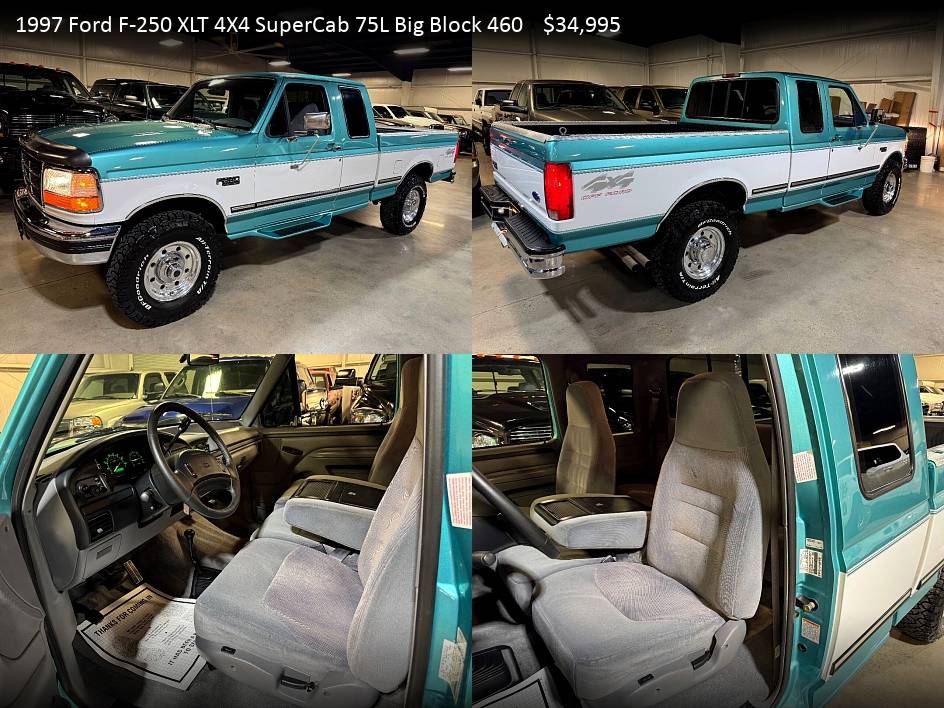 Ford-F-250-xlt-1owner-70k-5spd-diesel-1995-12