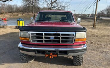 Ford-F-350-Pickup-1994-Red-Gray-247839-1