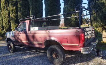 Ford-F-350-xlt-diesel-1992-red-283286-1