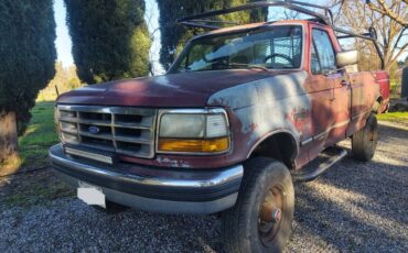 Ford-F-350-xlt-diesel-1992-red-283286