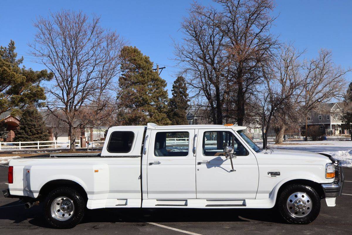 Ford-F-350-xlt-diesel-1994-white-198894-2