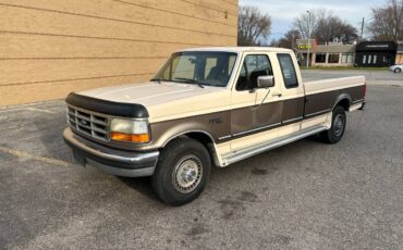 Ford-F250-1992-yellow-257494