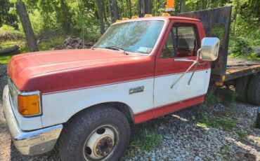 Ford-F350-dually-diesel-1990-red-160934