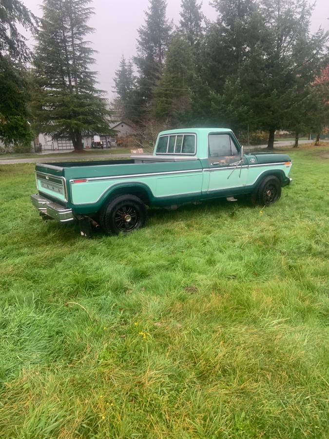 Ford-F350-ranger-xlt-camper-special-1977-green-91732-10