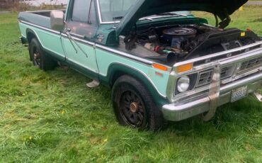 Ford-F350-ranger-xlt-camper-special-1977-green-91732-17