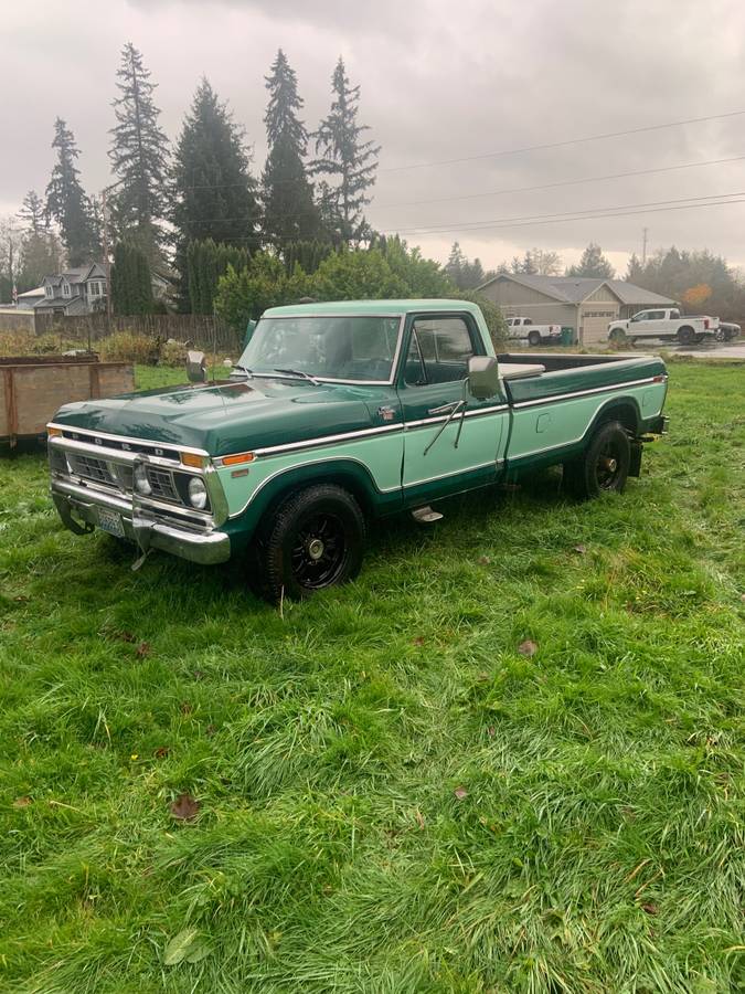 Ford-F350-ranger-xlt-camper-special-1977-green-91732-19