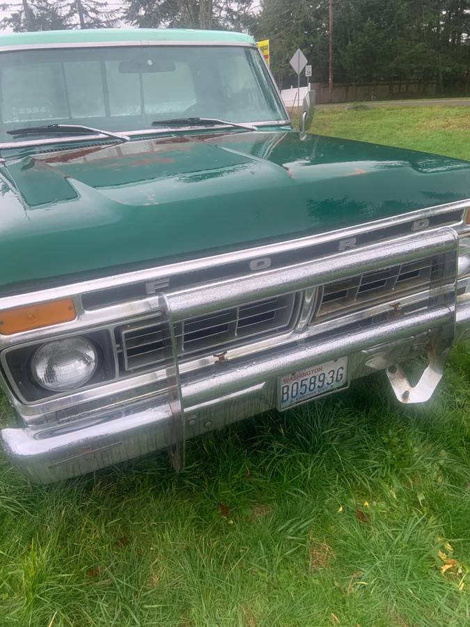 Ford-F350-ranger-xlt-camper-special-1977-green-91732-8