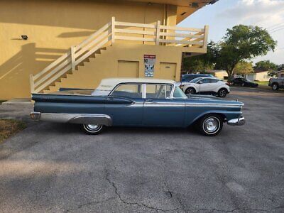 Ford-Fairlane-Berline-1959-Blue-Blue-1609-3