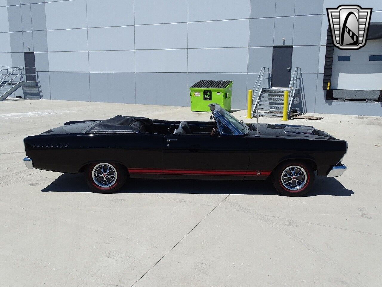 Ford-Fairlane-Cabriolet-1966-Black-Black-84141-8